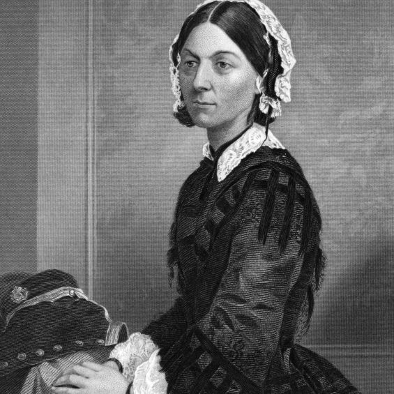 Florence Nightingale ist die Pionieren der modernen Pflege