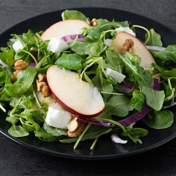 Feldsalat Risotto ist ein gesundes Mittagessen